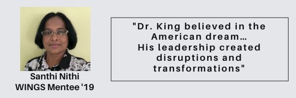 Santhi Nithi opines on Dr. King Jr.