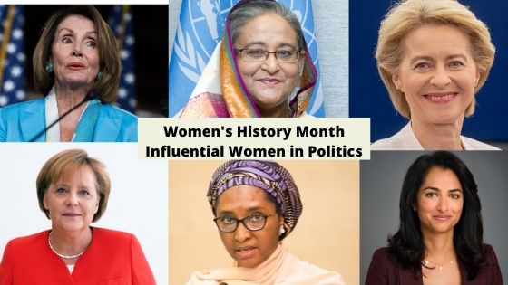 Women's History Month Influential Women in Politics